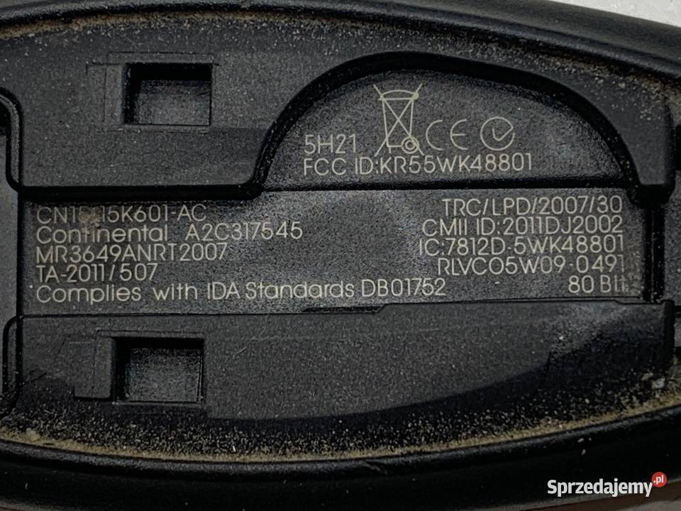 KLUCZYK FORD ECOSPORT PILOT IMMOBILISERA ZDALNY Zamki, wkładki i kluczyki Zamki, wkładki i kluczyki