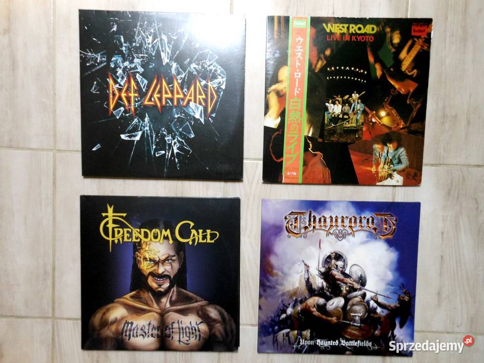 Cztery super płyty winylowe Bartoszyce