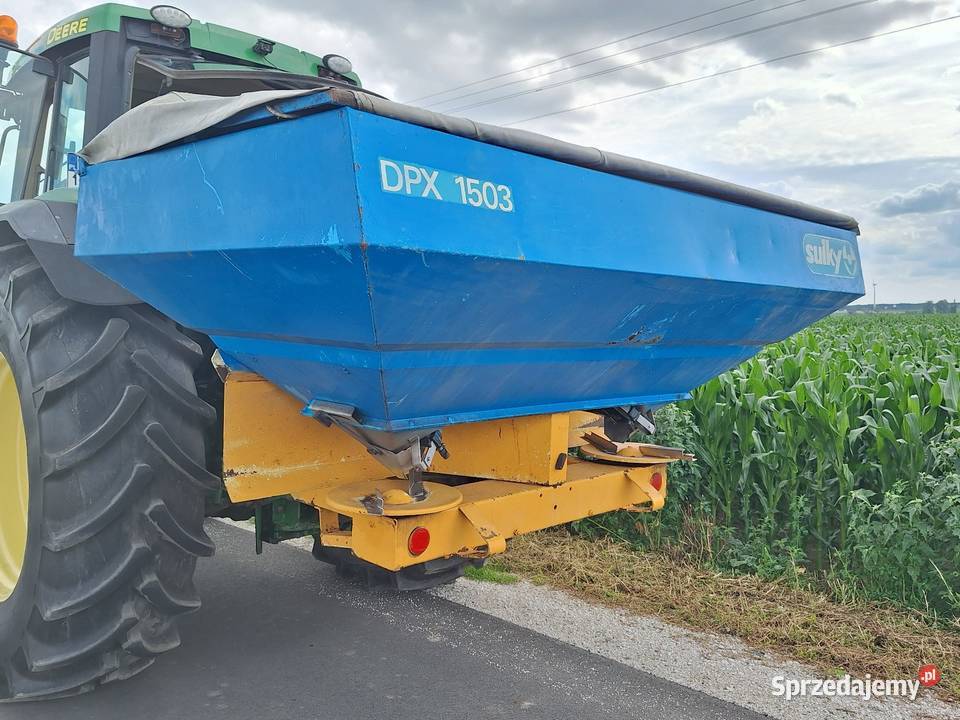 Rozsiewacz nawozów sulky dpx 1503 15 tony nieuszkodzony Chełmce