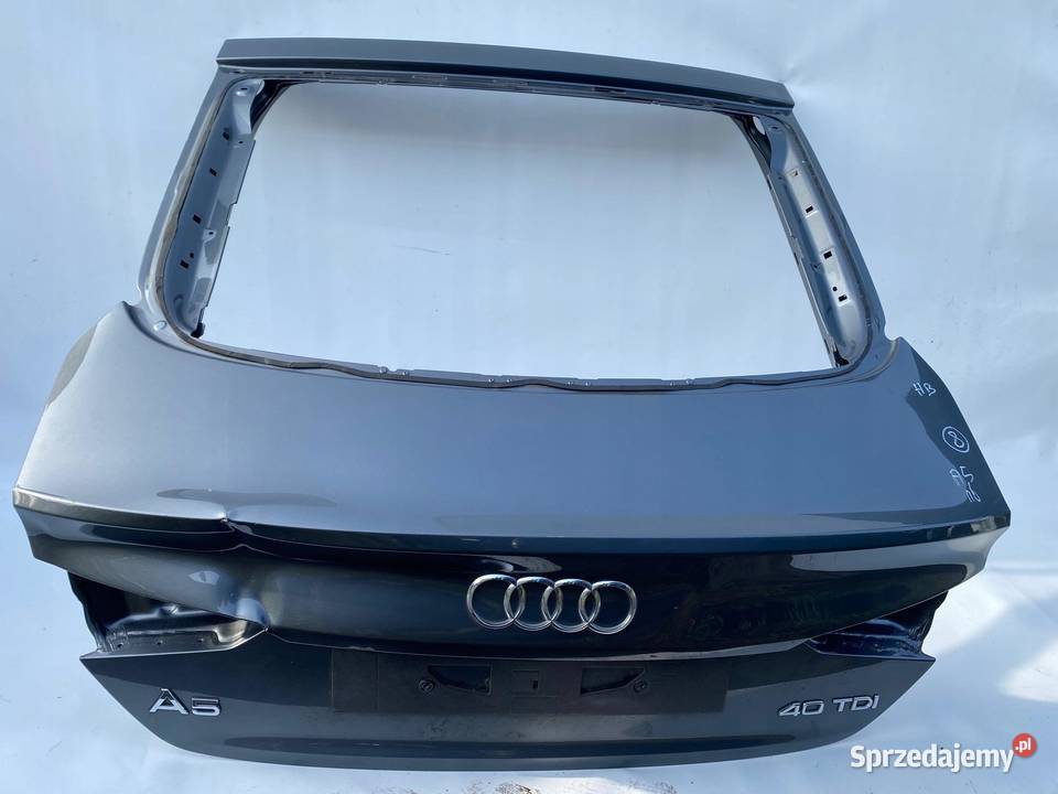 TYŁ TYLNA KLAPA POKRYWA BAGAŻNIKA AUDI A5