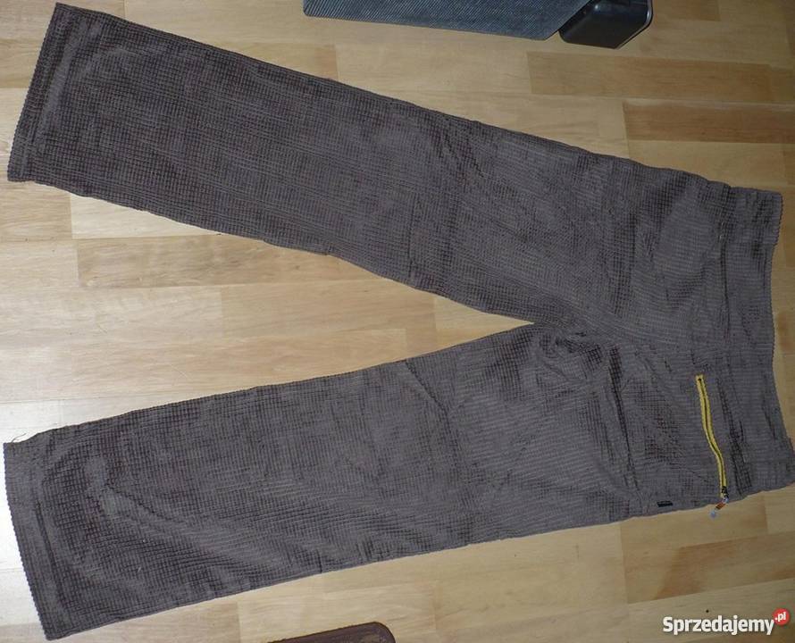 NOWE Top Secret XL spodnie 96110 sztruks czarny Złotów sprzedam