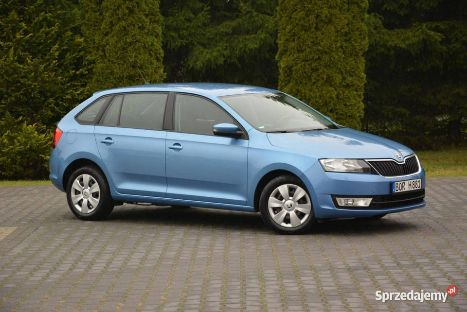 koda RAPID 14TDI 90 DSG Parktronic Klimatronic z Ostrów Mazowiecka
