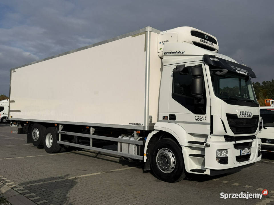 Iveco STRALIS 260S40 E6 Chłodnia Mroźnia Agregat Widełki