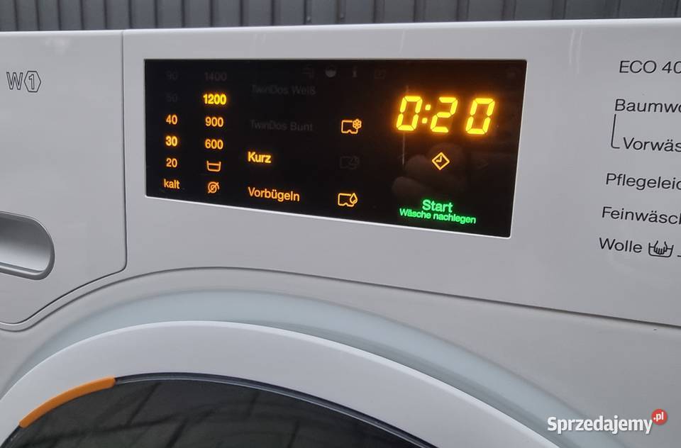 Pralka Miele W1 WWD660 WPS 8 1400obrmin TwinDos 85cm Pralki i suszarki Wrocław