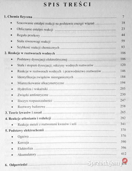 Chemia Zbiór zadań z odpowiedziami 20022017 D lubelskie Chełm