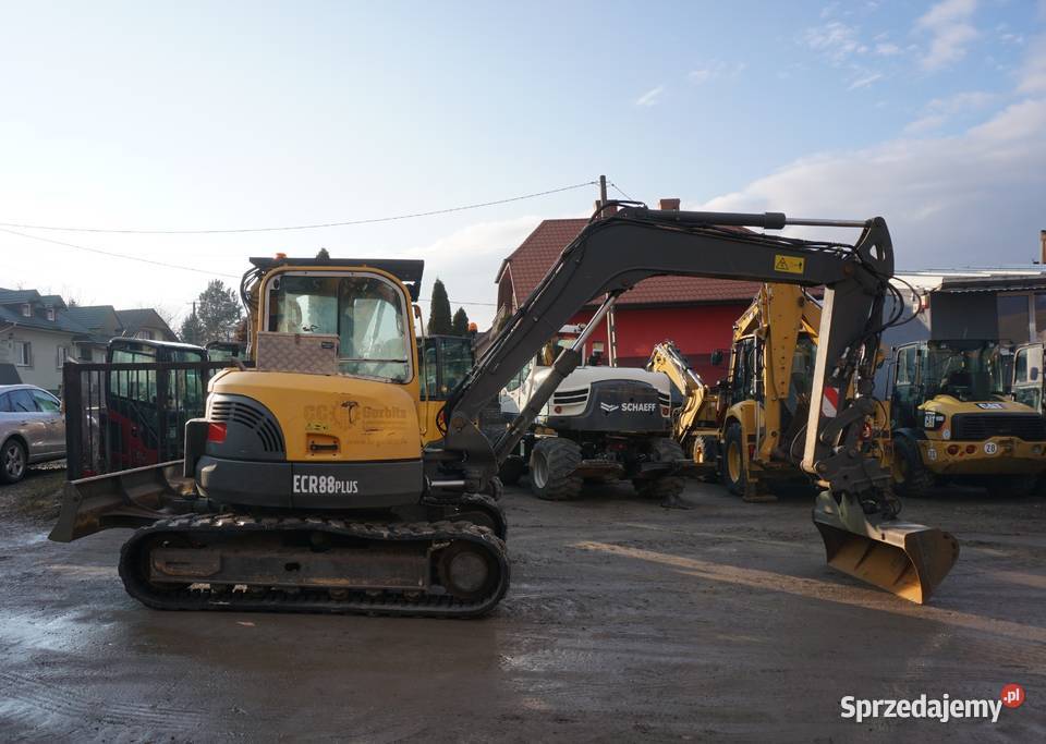 Minikoparka Volvo ECR 88 2011