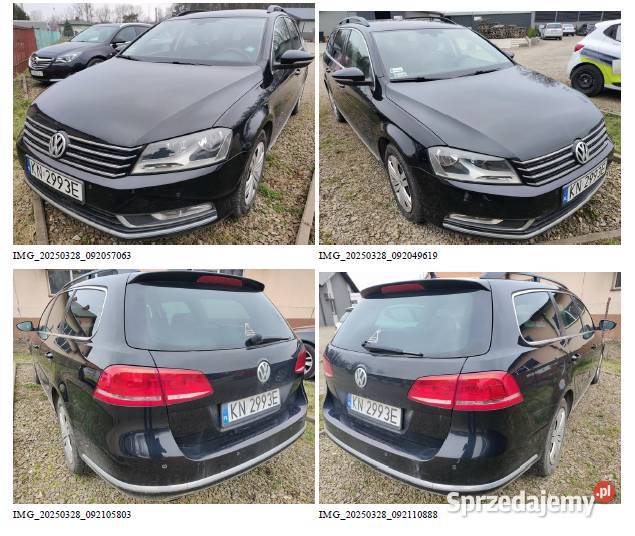 Zarządca sprzeda Volkswagen Passat 2012 konkurs Bielsko-Biała