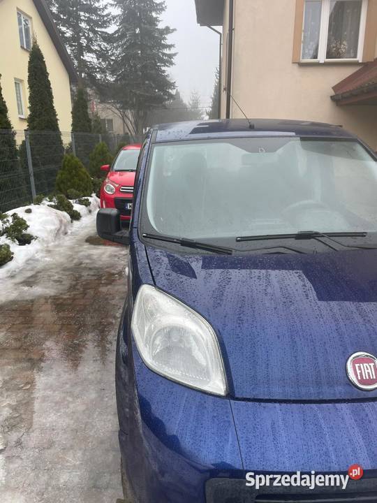 Fiat Qubo 14 benzyna 75000 2017r manualna Qubo Ciechanowiec