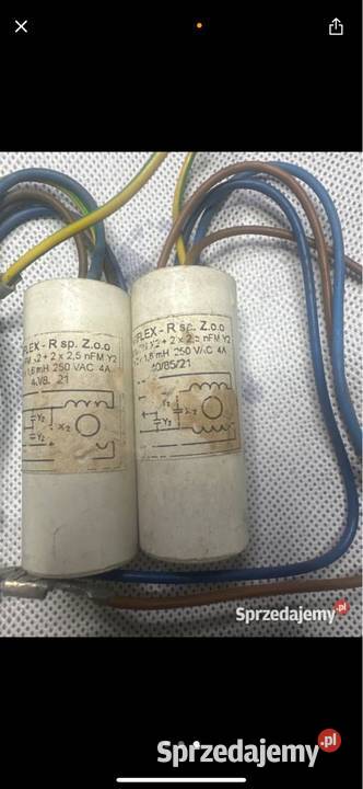 Kondensator Miflex 01uF x2 250V Gliwice