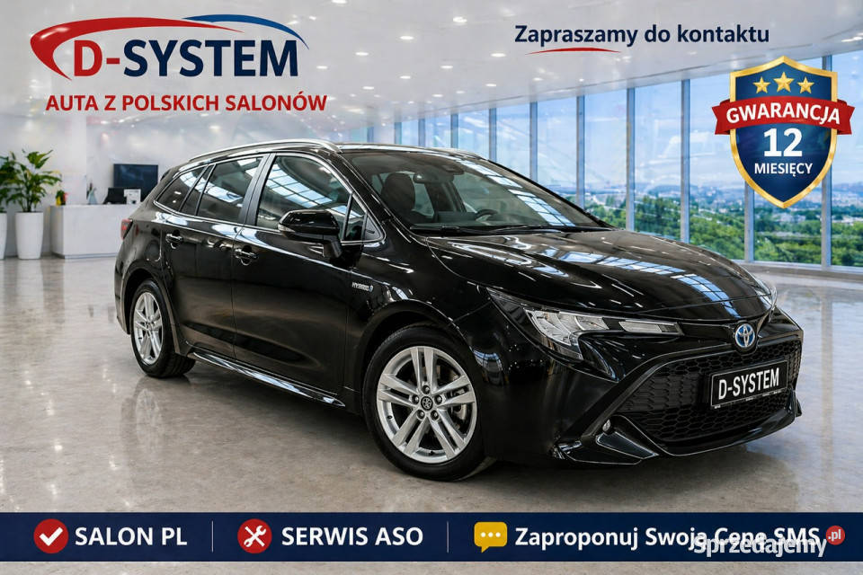 Toyota Corolla 23r Salon Polska HYBRID Gwaran gniazdo AUX Białystok sprzedam