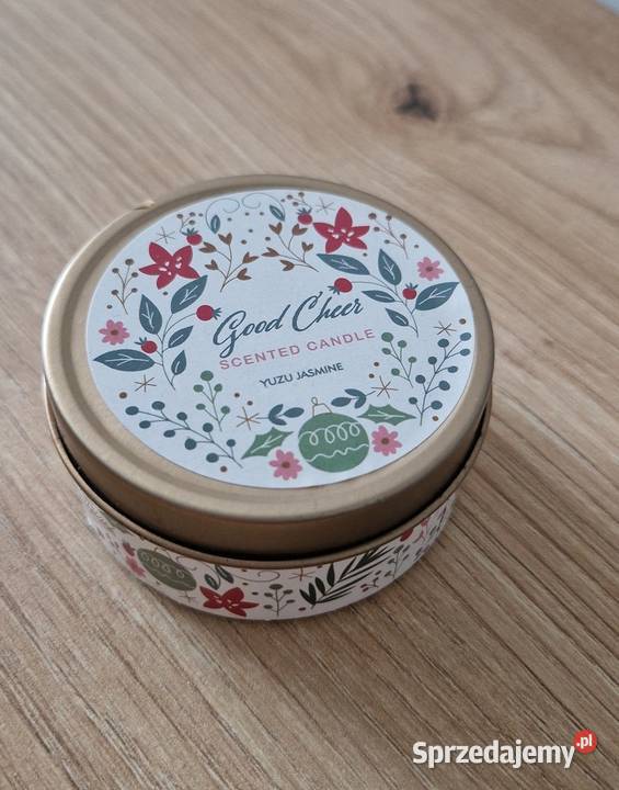 Świeca zapachowa w puszcze Eloy christmas jaśmin Kraków