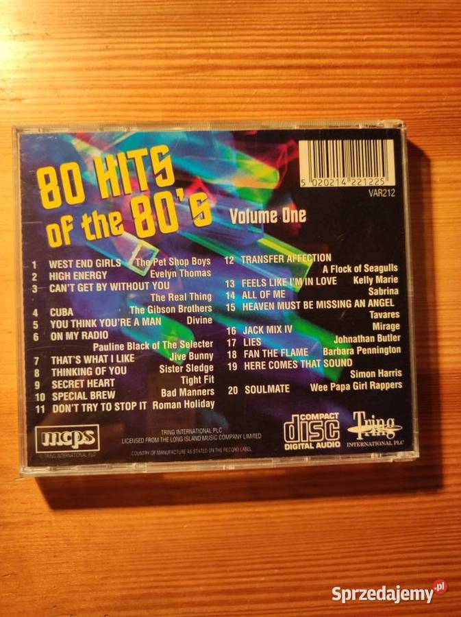 80 Hits Of The 80s hity lat 80 płyta Płyty i kasety Kielce