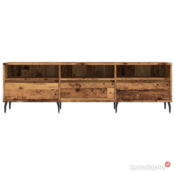 Szafka pod TV stare drewno 150x30x445 WM857191 Warszawa sprzedam