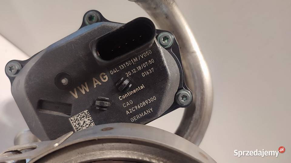 VW TIGUAN II CHŁODNICZKA EGR PRZEPUSTNICA
