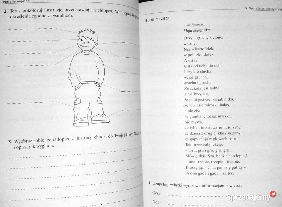 Potrafię napisać Ćwiczenia językowe uczniów klas lubelskie Chełm