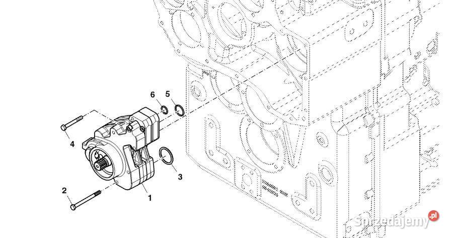 John Deere 9470RX Pompa YZ502886 Przekładnia Jastrzębniki sprzedam