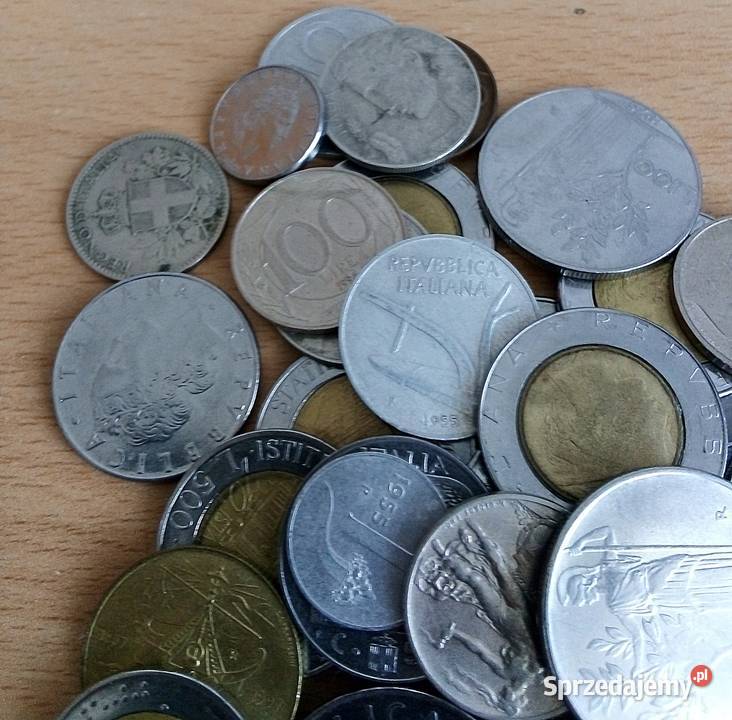 WŁOCHY45 MONETRÓŻNE ROCZNIKI I STANY Numizmatyka Legionowo