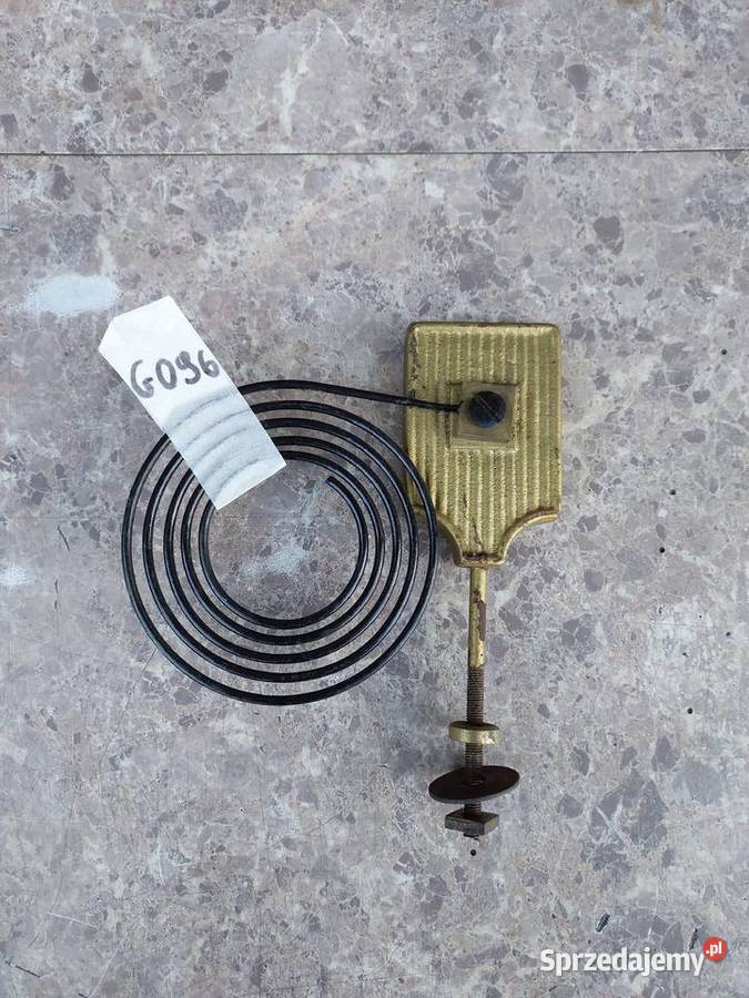 G096 Gong spiralny starego zegara kominkowego Tczew
