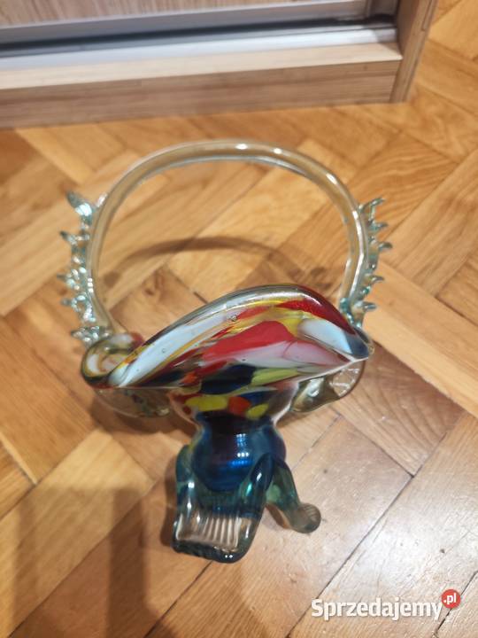 Koszyk owocarka z czasów PRLu Łódź