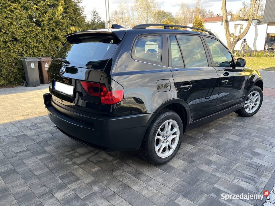 BMW X3 30D Automat 2005r Czarna Zadbana Toruń