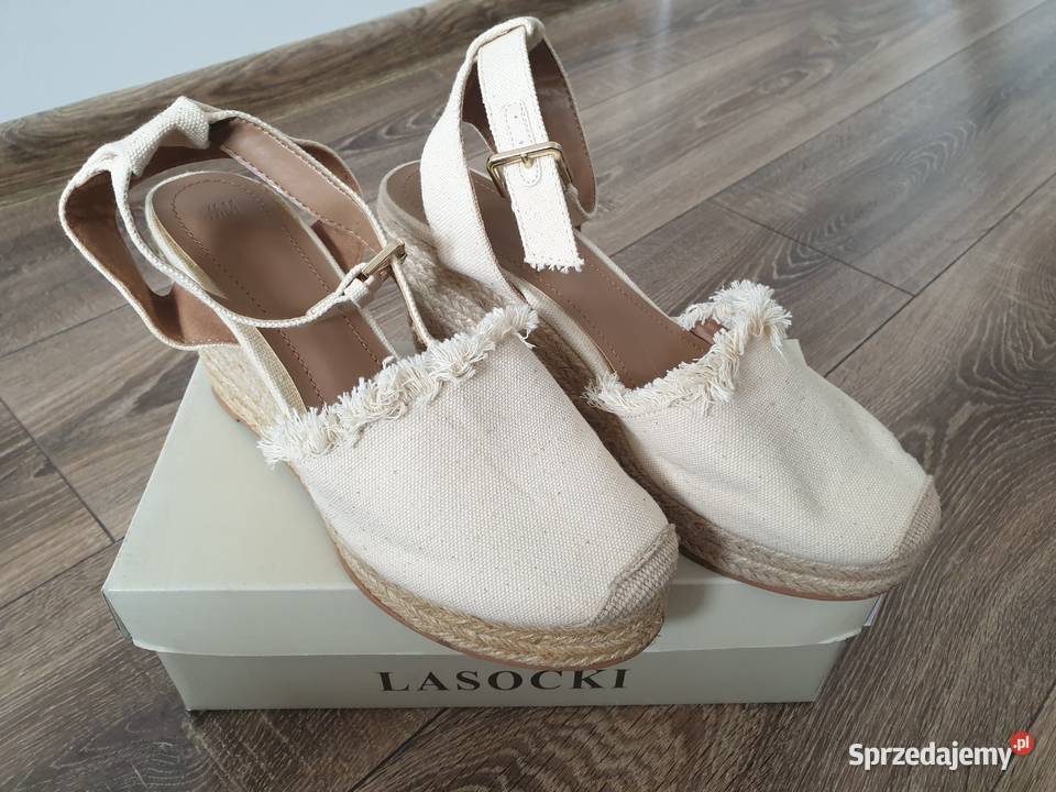Espadryle na koturnie HM