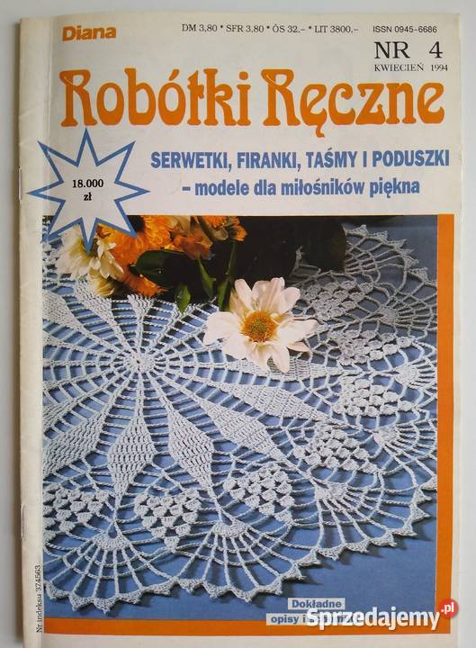 Diana Robótki Ręczne 41994 szydełko Gdańsk