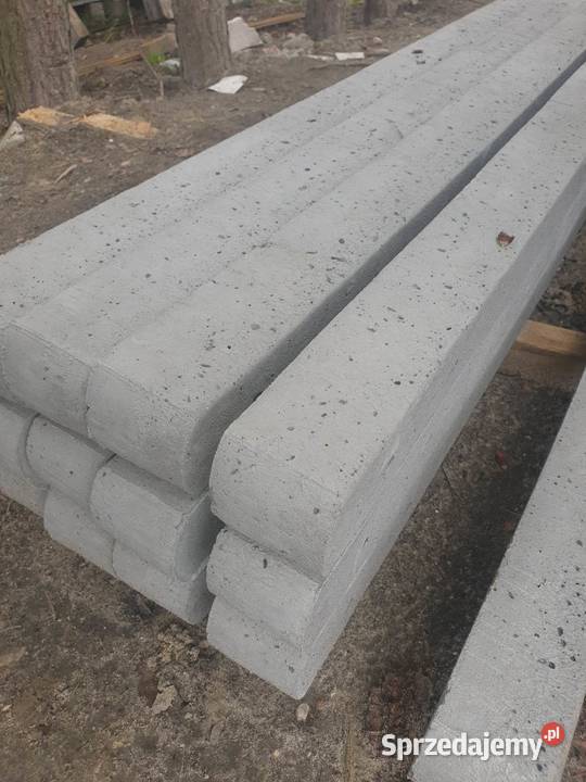 słupki betonowe Długość 250 mb Karmanowice sprzedam