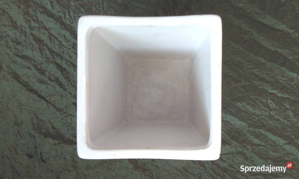 Osłonka doniczki Pojemnik kwadrat Dmuchawce NOWE