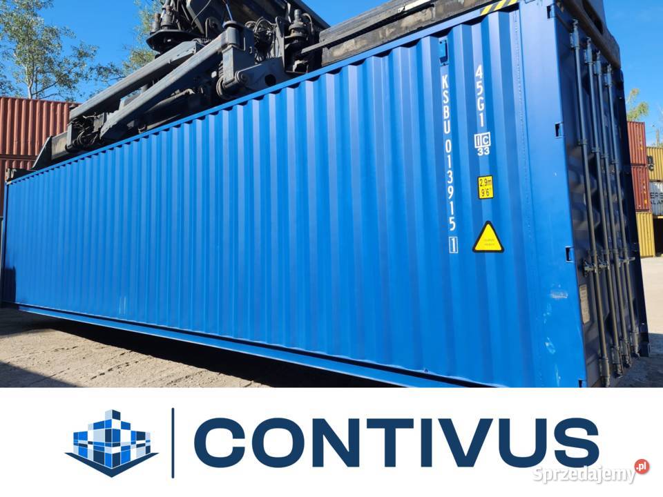 Sprzedam kontener morski magazynowy 40HC NOWY Poznań