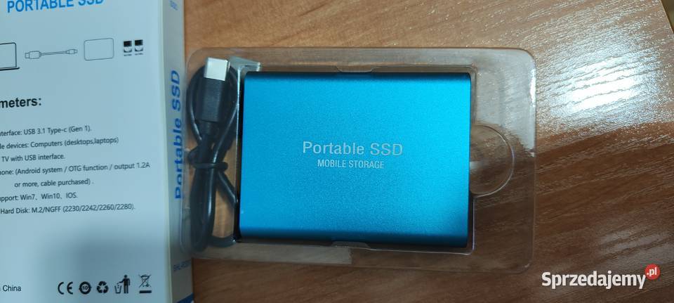Dysk Zewnętrzny SSD1T Nie używany Okazja Kielce