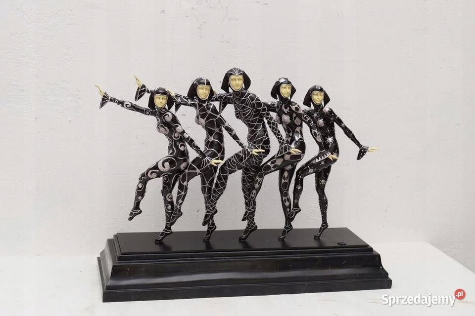 D CHIPARUS TANCERKI THE GIRLS Figura z brązu Kraków
