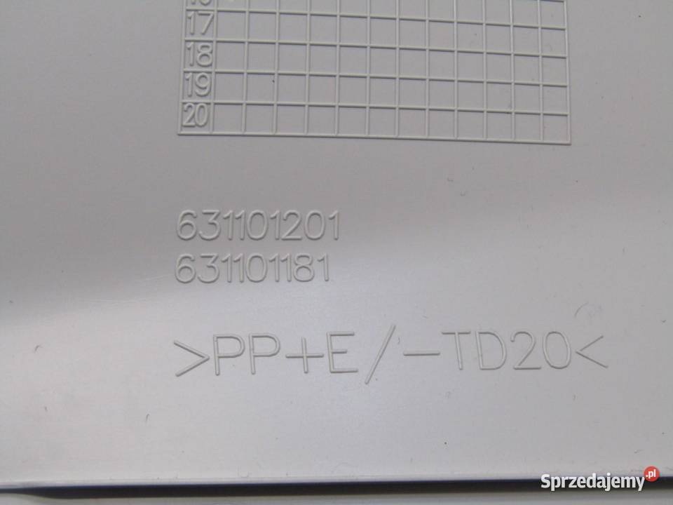 OSŁONA POSZYCIE SŁUPKA PRAWY TYŁ TYLNY PEUGEOT lubelskie