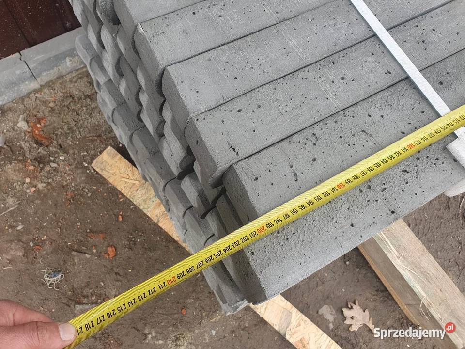 słupki betonowe Długość 20 mb Karmanowice sprzedam