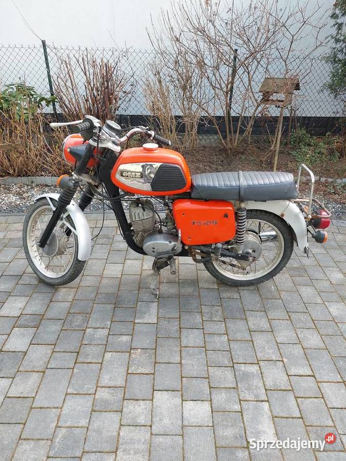 Mz ts 125 z dokumentami Będzin