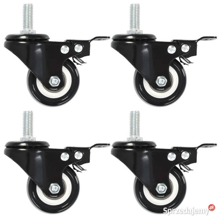 Kółka skrętne z hamulcami 4 50 mm WM143440