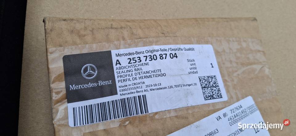 MERCEDES GLC X253 W253 LISTWA ZGARNIAJĄCA DRZWI lubuskie
