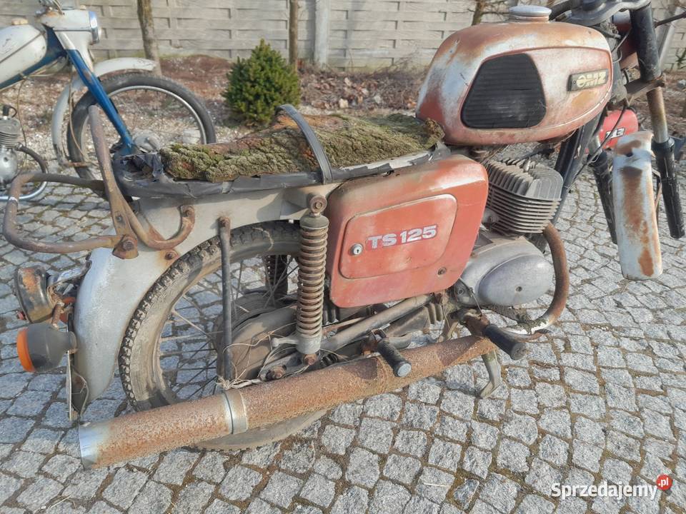 Mz ts 125 z dokumentami