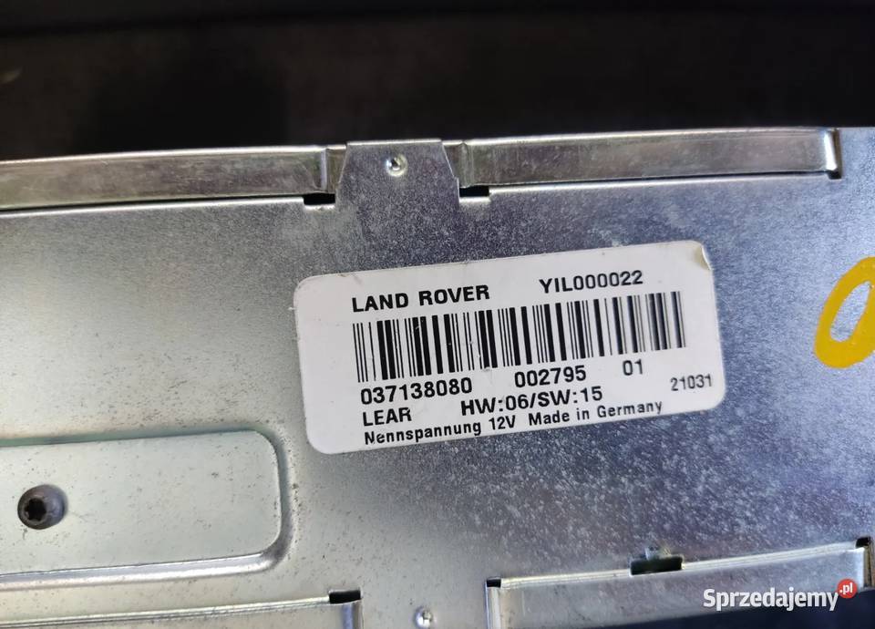 Range Rover 3 Sterownik Moduł Video 037138080 osobowe Radom