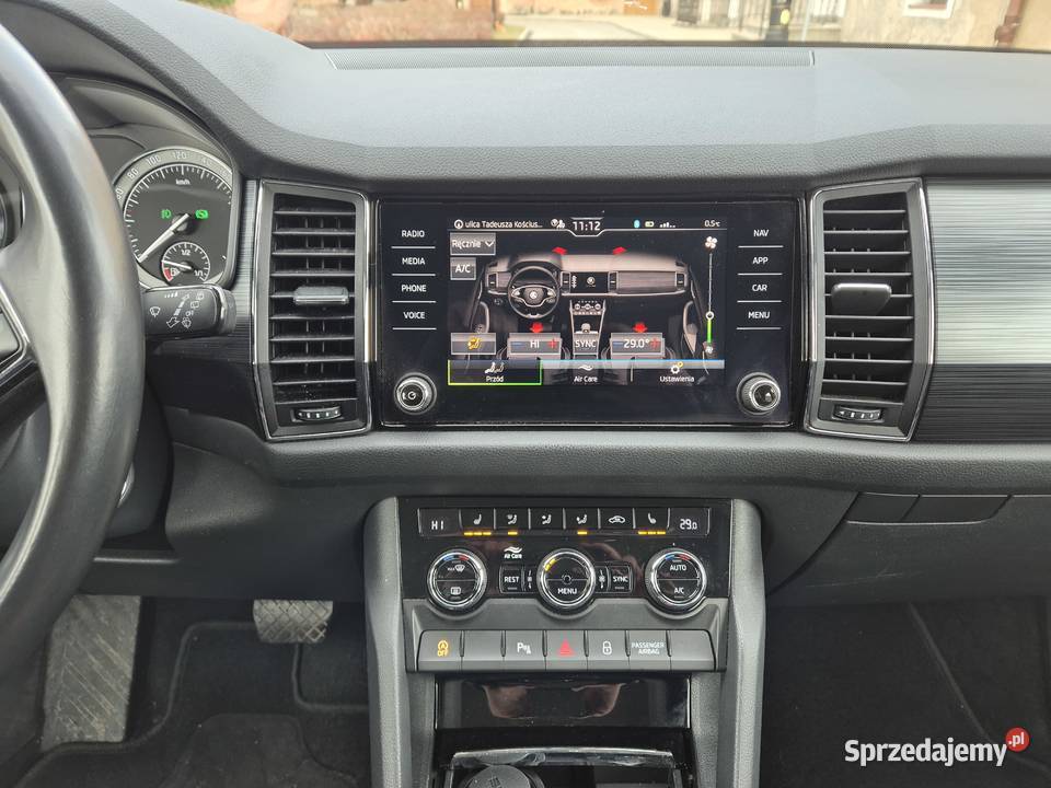 KODIAQ 15tsi DSG Ful Ledy ogranicznik prędkości warmińsko-mazurskie Pasłęk