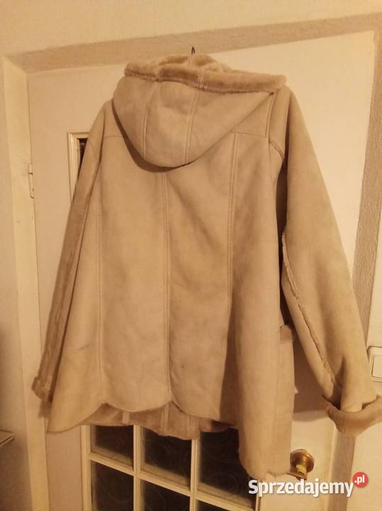 Kożuch beżowy Pozostałe Warszawa