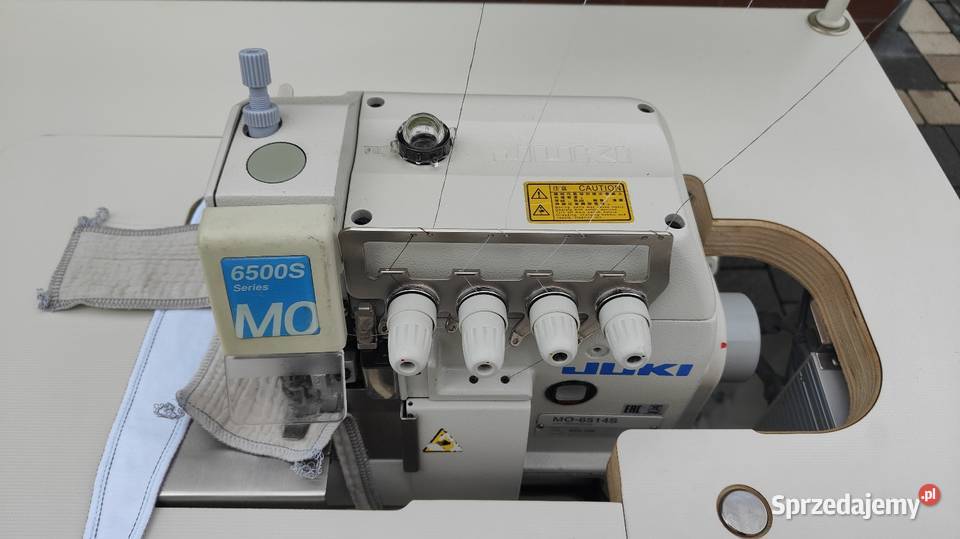 Maszyna krawiecka owerlok juki 4 nitkowy Podrzecze