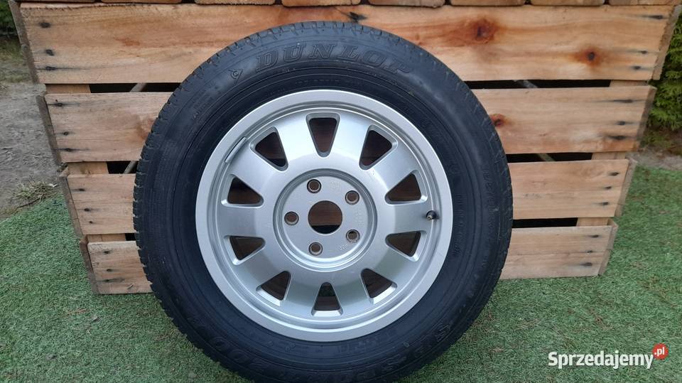 Koło felga aluminiowa audi Opona Dunlop sport wielkopolskie Garby