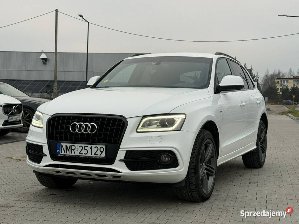 Audi Q5 20 TDI 177 LED SLINE QUATTRO Automat kurtyny powietrzne Mrągowo
