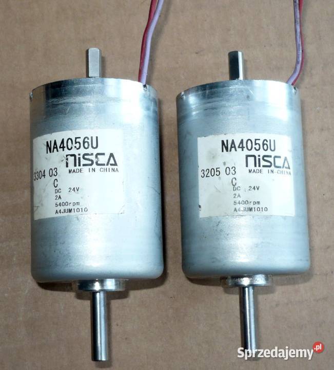 Silnik NiSCA DC 24V2A5400 obrmin Węgierska Górka
