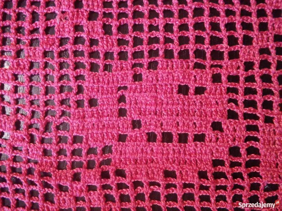 Serweta bieżnik obrus szydełkowy handmade Obrusy i serwety mazowieckie Warszawa