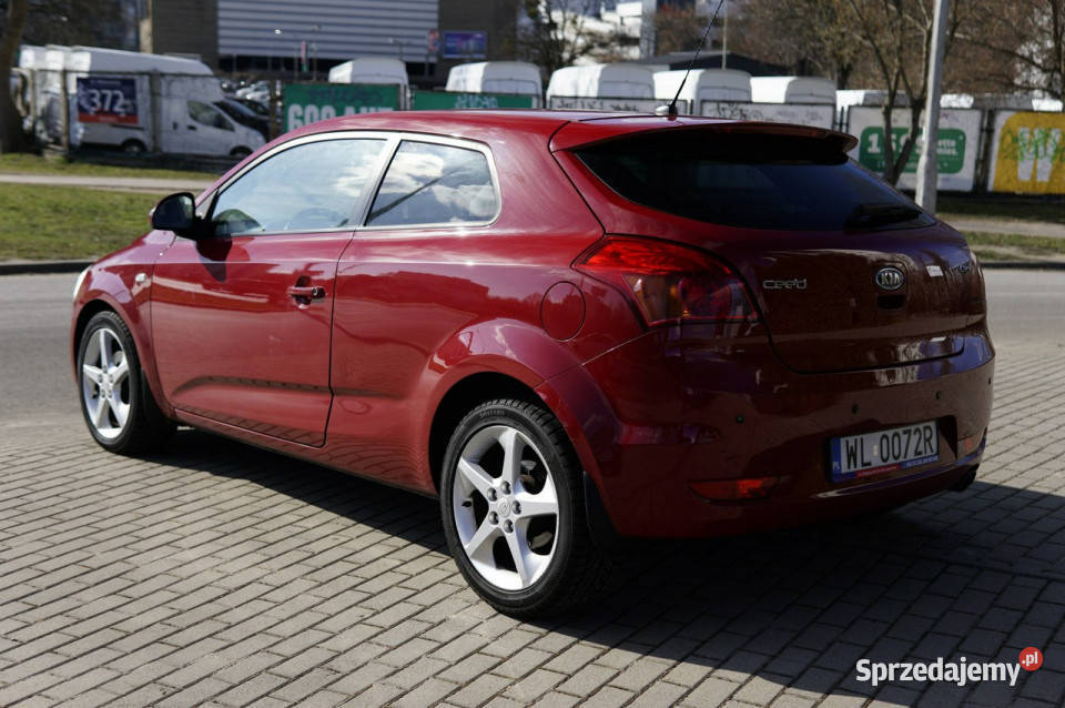 Kia Proceed 16 CRDi Optimum salon Polska Rok produkcji 2008 Warszawa