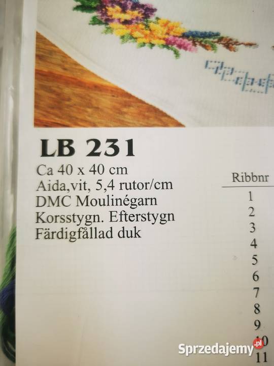 Zestaw do haftu 19 Wiśniowa