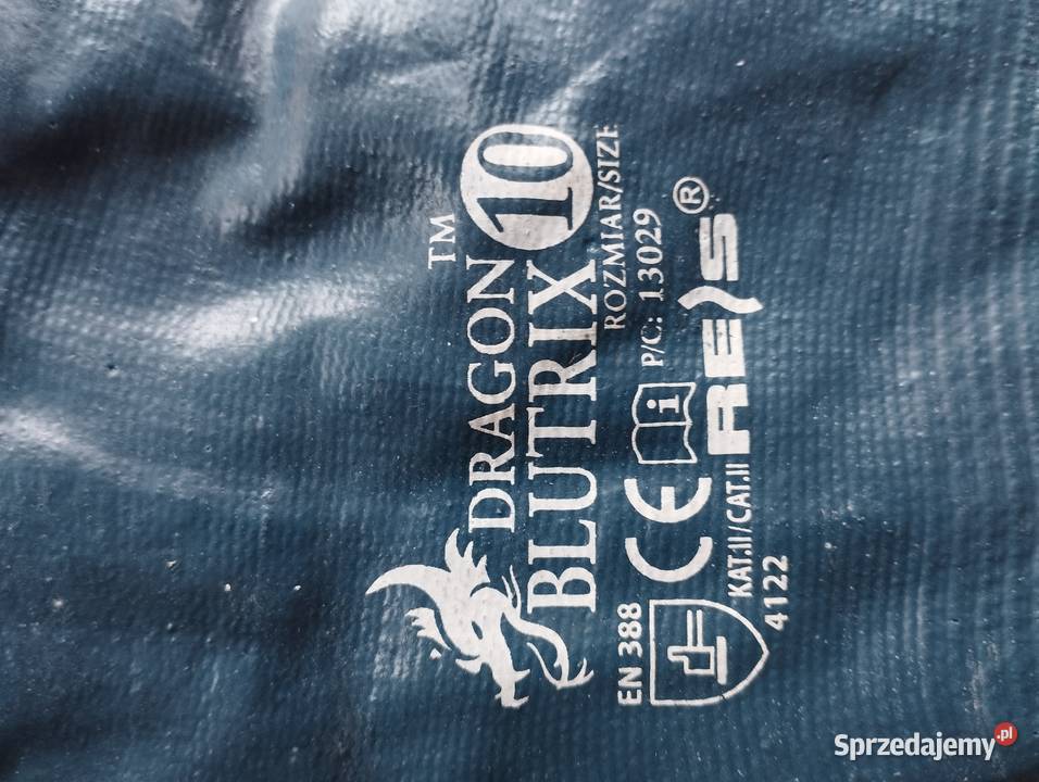 Rękawice ochronne Dragon 10 Kłodzko sprzedam