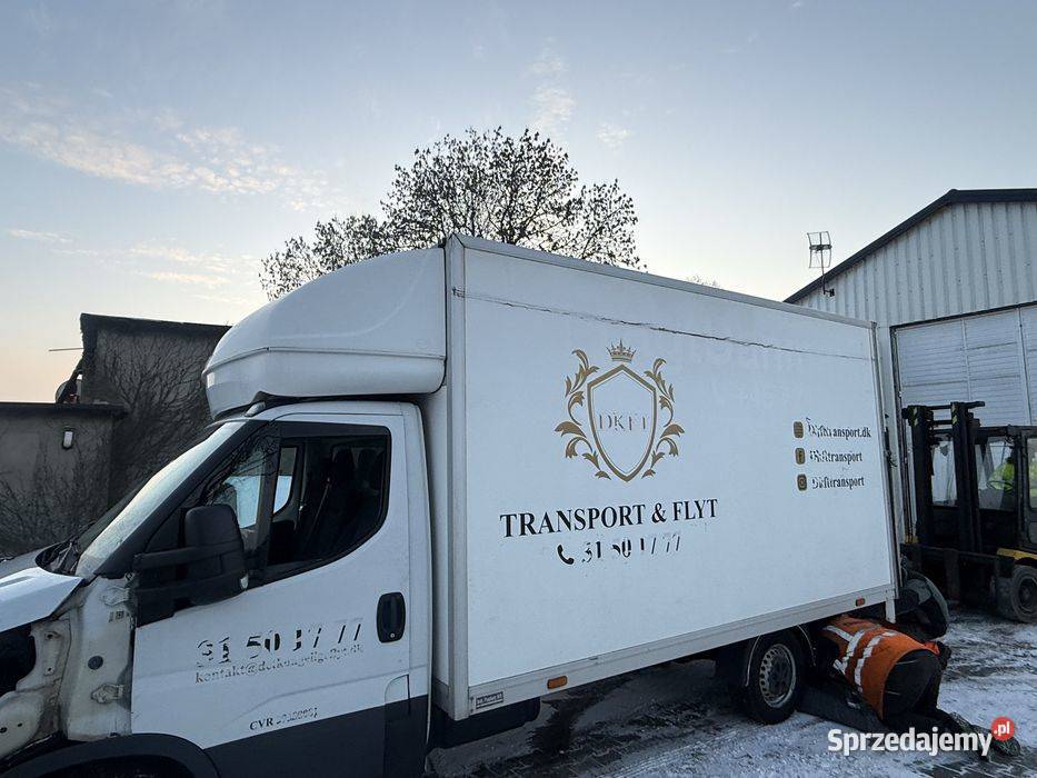 Kontener Winda zepro 2018 r Iveco Master Ducato wielkopolskie Sobiesiernie