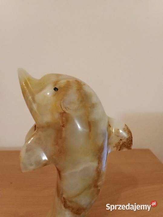 Figurka Delfin z onyxu łódzkie Łódź